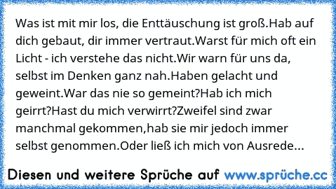 Enttäuschung Sprüche  www.sprüche.cc